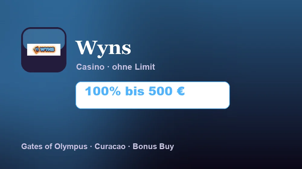 Screenshot von Wyns Casino